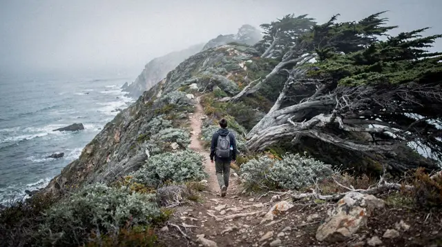 Hiking nature